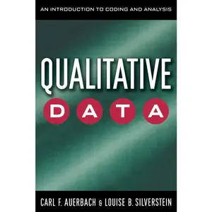USED-Qualitative Data: An Introduction to Coding and Analysis by Auerbach, Carl (Paperback)