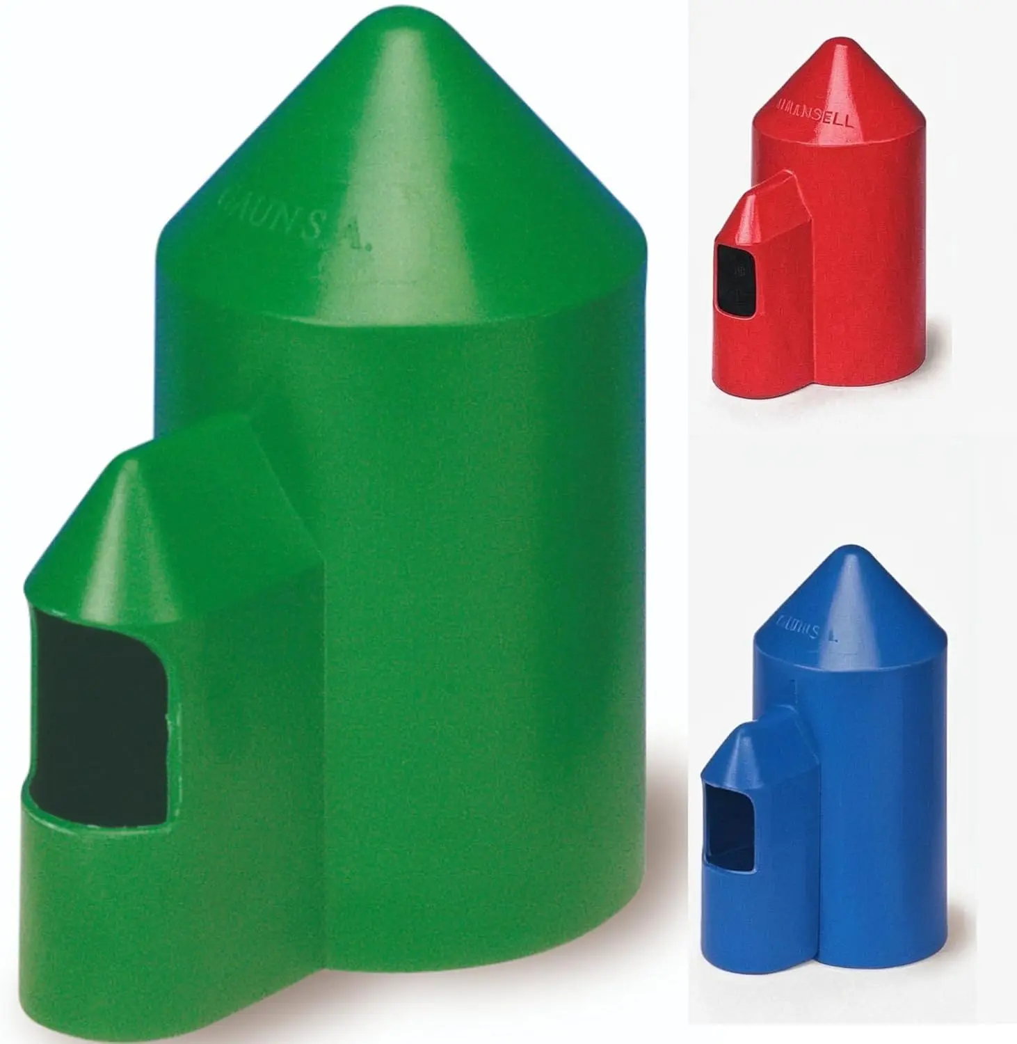 GENERIC 4-Pack Automatic Round Poultry Feeder & Chicken Water Feeder - 1.75L Gauge-Style Dispenser with Blue, Red, Green Options for Farm Animal Feeding Needs, Automatic Feeder, Not Smart Devices