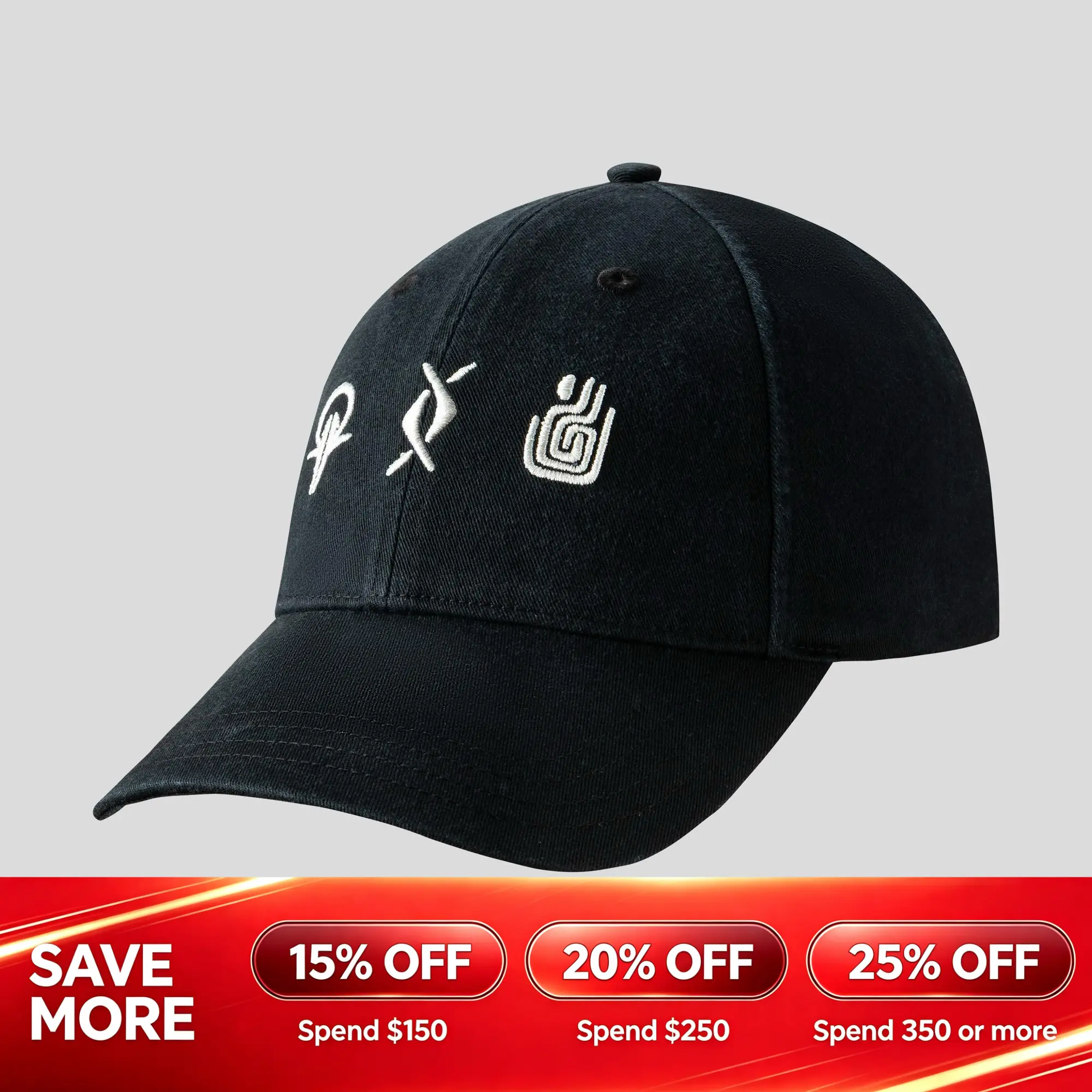 ANTA KAI Baseball Cap Kyrie Irving Black Brown Yellow Athletic Hats Stylish Hat