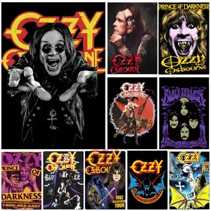O-Ozzy O-Osbourne B-Band Poster Bedroom Home Decor Art Poster Perfect Gift for Family and Friends