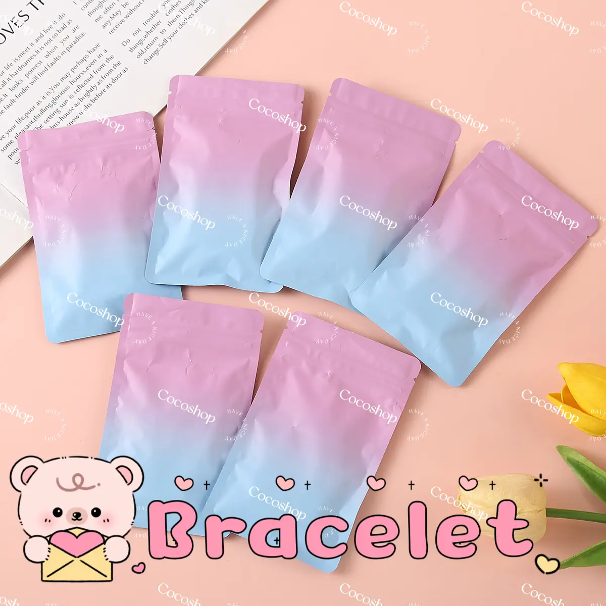 #CocoShop Bracelet -- Handmade Gift
