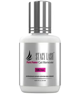 STACY LASH Eyelash Extension Remover 0.51 fl.oz / 15 ml Odorless Gel for Lash Extensions - Professional Lash Tech Supplies