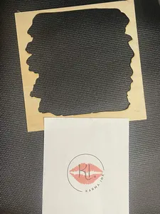 10x10 Wooden Rough Edged Square Outline Stencil for T-Shirt Bleaching (Beginner Bleachers)