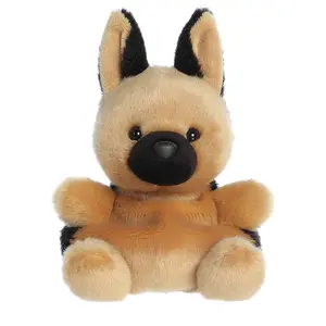 Palm Pals Adorable Hans German Shepherd 5 inch Brown Mini Soft Plush Collectable Stuffed Animal