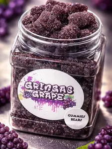 Gringas Flavor Coated Gummy Bears Chewy Fruit Candies Tangy Sweet Snack