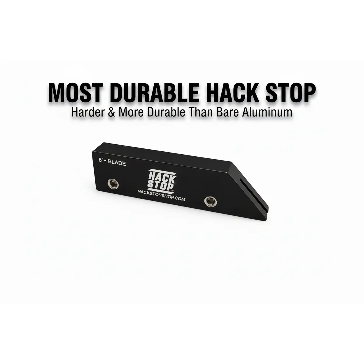 Black Anodized Hack Stop