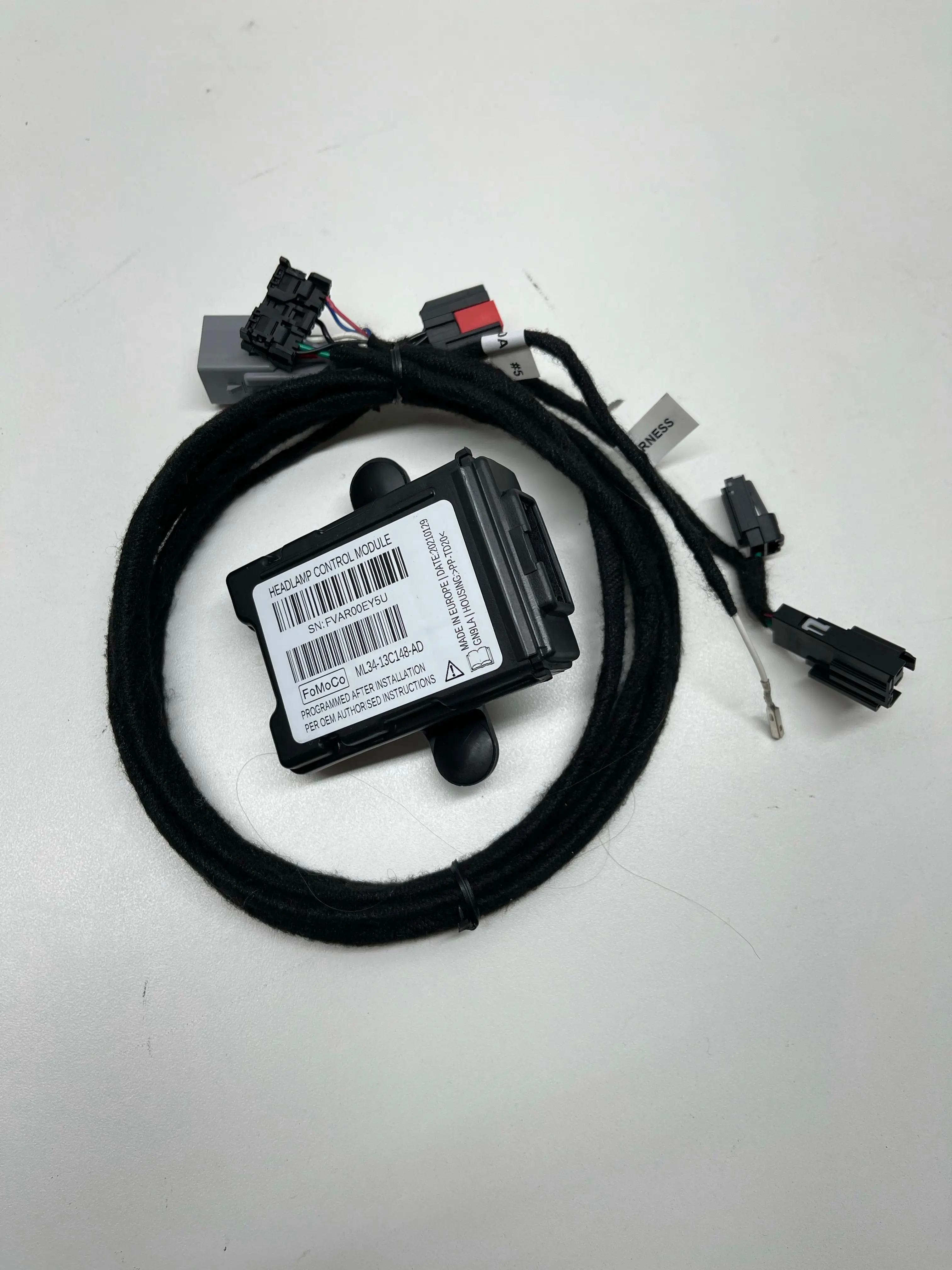 2024 - 2026 F150 Headlight Control Module & Harness (HCM)
