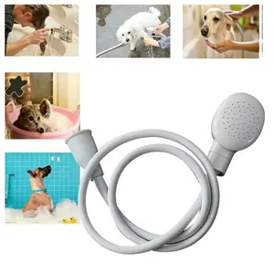 Multifunctional Faucet Shower Head Drain Filter Soft Tube Sink Cleaning Head Bathroom Shower Equipment Pet Bathing Cleansing Supplies Bathroom Fixtures