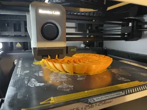 3D printed Articulating yellow slug MED