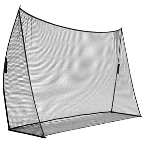 Golf Nets for Backyard, 10x7 ft Golf Practice Net with Frame, Outdoor & Indoor Dual-Use Sturdy for Hitting, Personal Driving Range for Home, Garage and Backyard