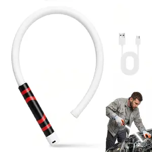 Flexible LED Flashlight Stick,29 Inch Bendable Rechargeable Work Light,High Lumen Lamp with 3 Brightness Modes,Practical Lighting Tool for Car Repair Mechanical Inspection and Narrow Working Areas.mini gifts for coworkers