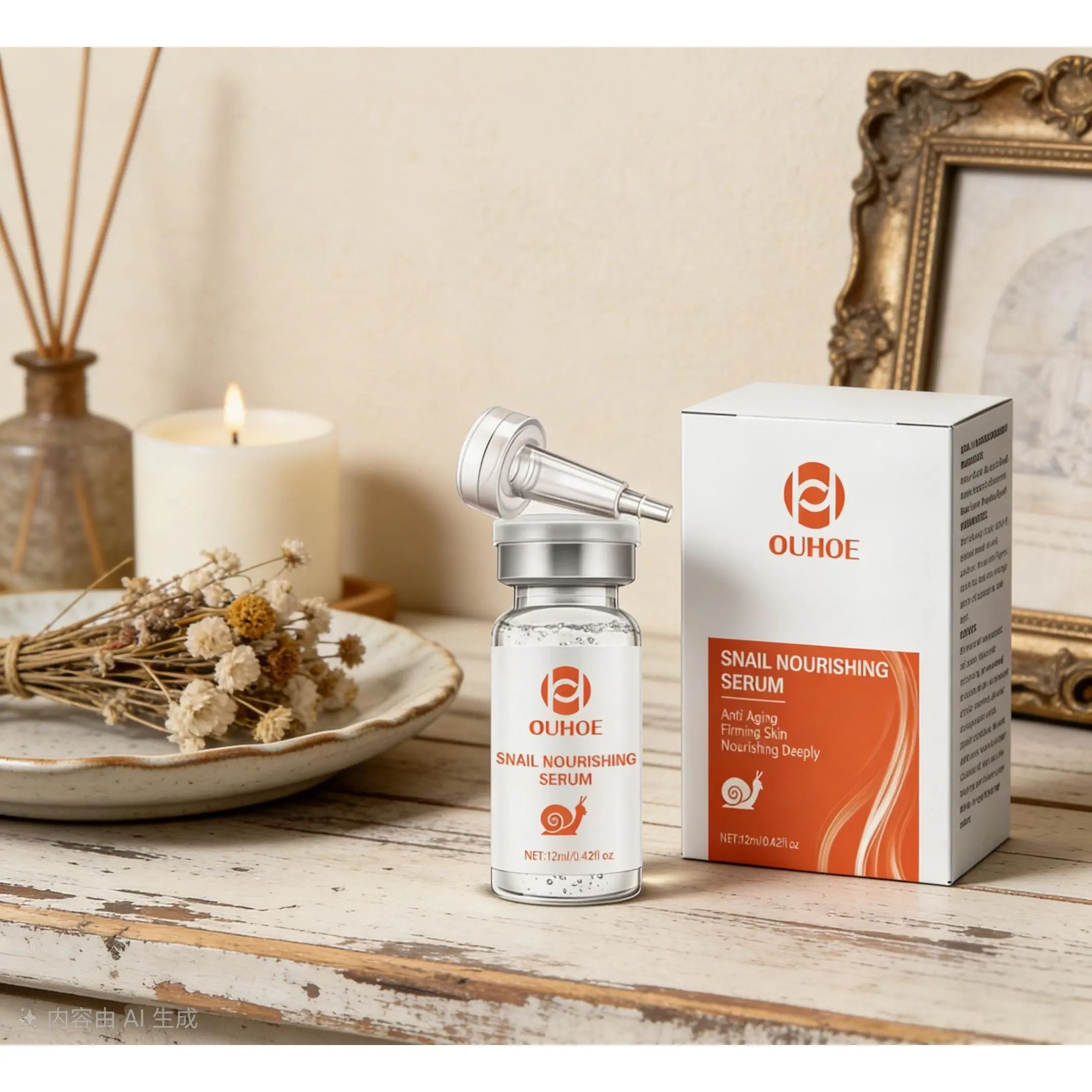 Sensitive Acne Skin Rescue!Snail Mucin Serum Minimizes Blackheads Whiteheads For Smooth Glowing Complexion