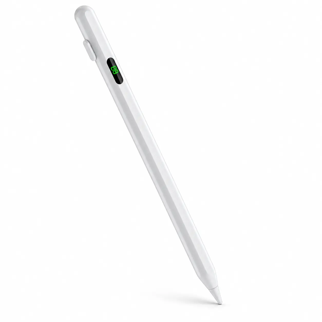 Rechargeable ABS Body Touch Pen, Universal Active Stylus with Tilt Sensitivity & Pressure Sensitivity, Digital Battery Display, Compatible with iOS/Android/Windows, High-Precision for Tablets & Smartphones, Drawing & Note Taking