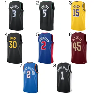 Men’s Basketball Jersey Swingman – Breathable Athletic Mesh Tank Top, Lightweight Streetwear Sports Jersey
