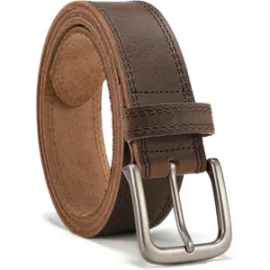 Full Grain Leather Belt for Men, Work Belts for Men Heavy Duty, Daily Wear for Jeans Pants