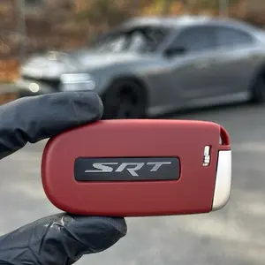Red SRT Hellcat Key Fob For Redeye Demon Trackhawk R/T 345 HEMI For Dodge
