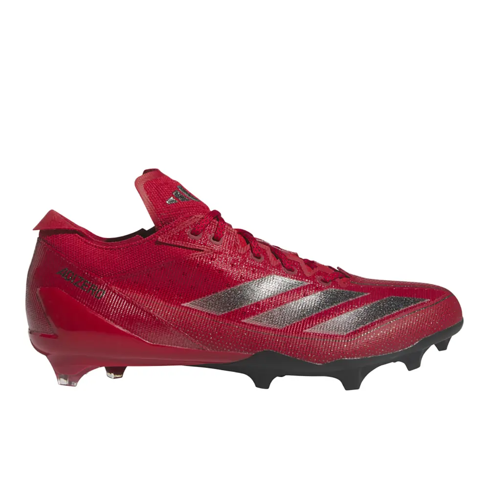 adidas Mens Adizero Electric American Football Sneakers Shoes - Red