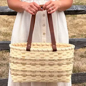 Picnic Tote Basket Weaving Kit