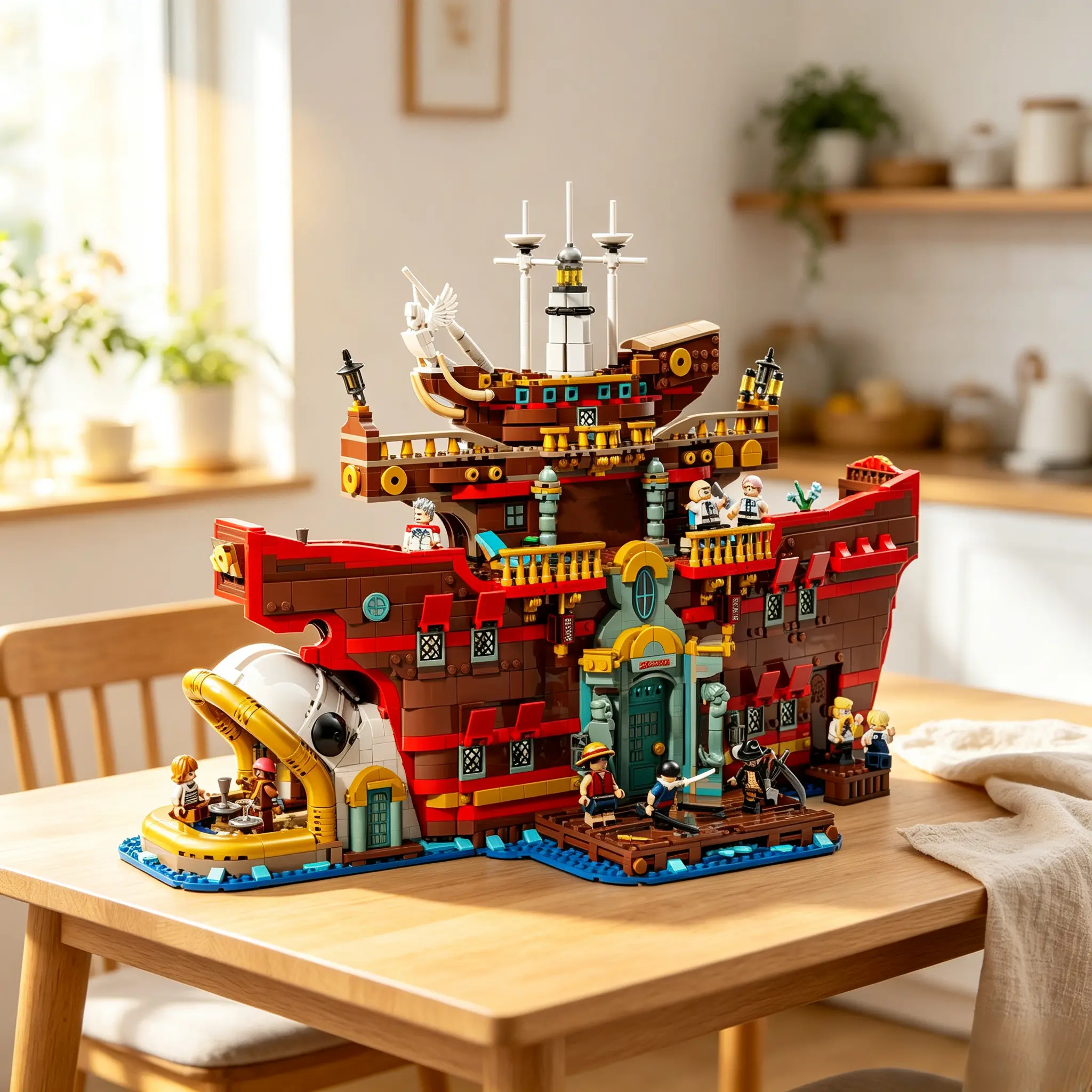 Building Toys for Boys & Girls, Ages 14+, 10 Minifigs, Hidden Details, Decor or Play, 3402 pieces, Gift for Birthdays