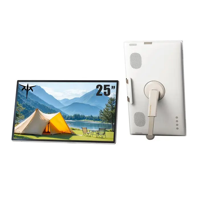 KTC MEGAPAD 25 in FHD Portable Touchscreen Monitor, Computer Accessories with Built-in Camera, USB-C, 5000mAh (Google EDLA Enabled)