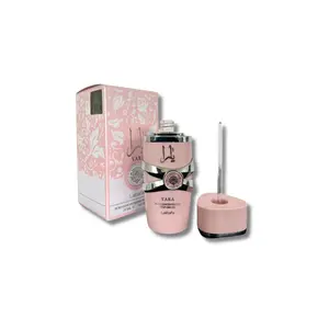 Lattafa Yara for Women Pure Concentrated Perfume Oil 0.67 FL.OZ - Orchid & Heliotrope Top Notes, Gourmand Accord Middle Notes, Warm Musk Base Notes Long Lasting Scent Rich Aroma Sweet Citrus Burst