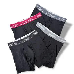 Calvin Klein Boxer Briefs 4-Pack SMALL MICROFIBER | Everyday Comfort & Modern Fit