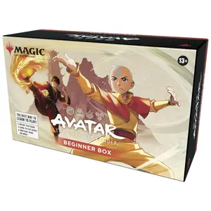 Magic: The Gathering Avatar: The Last Airbender Beginner Box 2-Player Card Game with 2 Tutorial Decks 8 Themed Decks 2 Playmats 2 Spindowns for Beginners