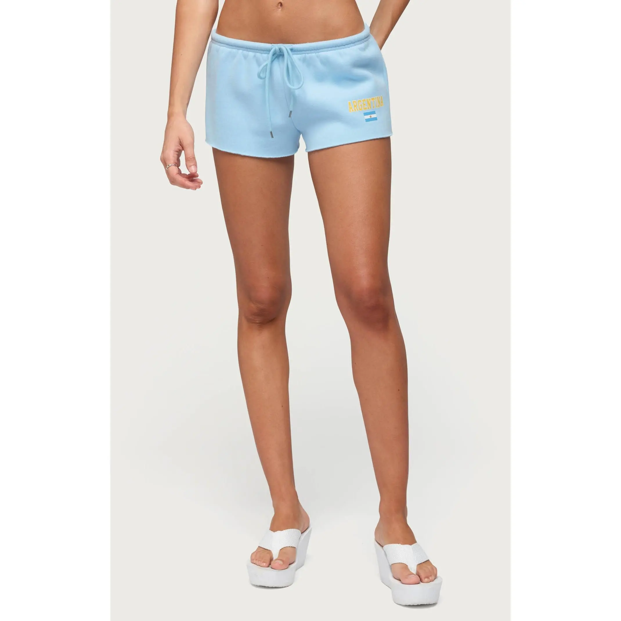 Edikted Women's Argentina Low Rise Shorts