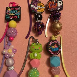 beaded bookmarks