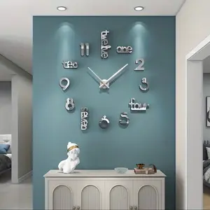 3D Modern Wall Clock
