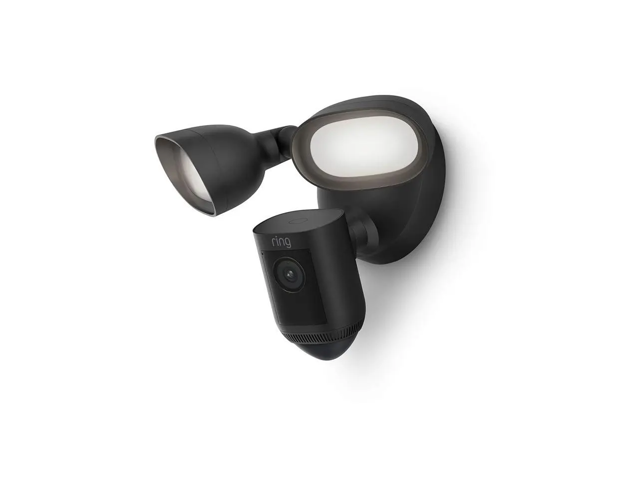 Ring Floodlight Cam Wired Pro with Bird’s Eye View and 3D Motion Detection - Black   B0CG6RXMNV