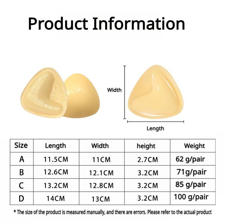 Push Up Sticky Inserts Double-Sided Adhesive Ultra Boost Padding Inserts for Bikini Swimsuit Sports Strapless Bra Push Up Sticky Inserts Double-Sided Adhesive Ultra Boost Padding Inserts for Bikini Swimsuit Sports Strapless Bra