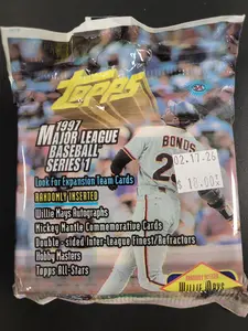 1997 Topps Baseball Series 1 Jumbo pack