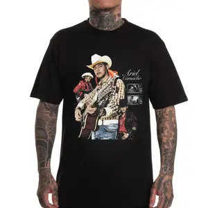 Ariel Camacho Tribute Sinaloa T-shirt, Graphic Ariel Camacho, Corridos Guitar Legend Mexican Regional Music Streetwear T-Shirt, Spanish Quote Shirt, Casual Streetwear Unisex Top, Vintage Mexican Streetwear Unisex Shirt