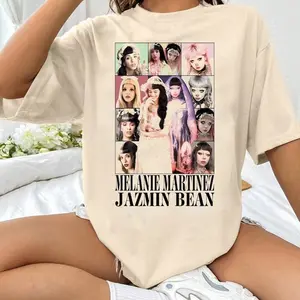 Stylish TShirt Collection Mela.nie Marti.nez, Jazmin Bean & More, Music Concert Tees Shirt