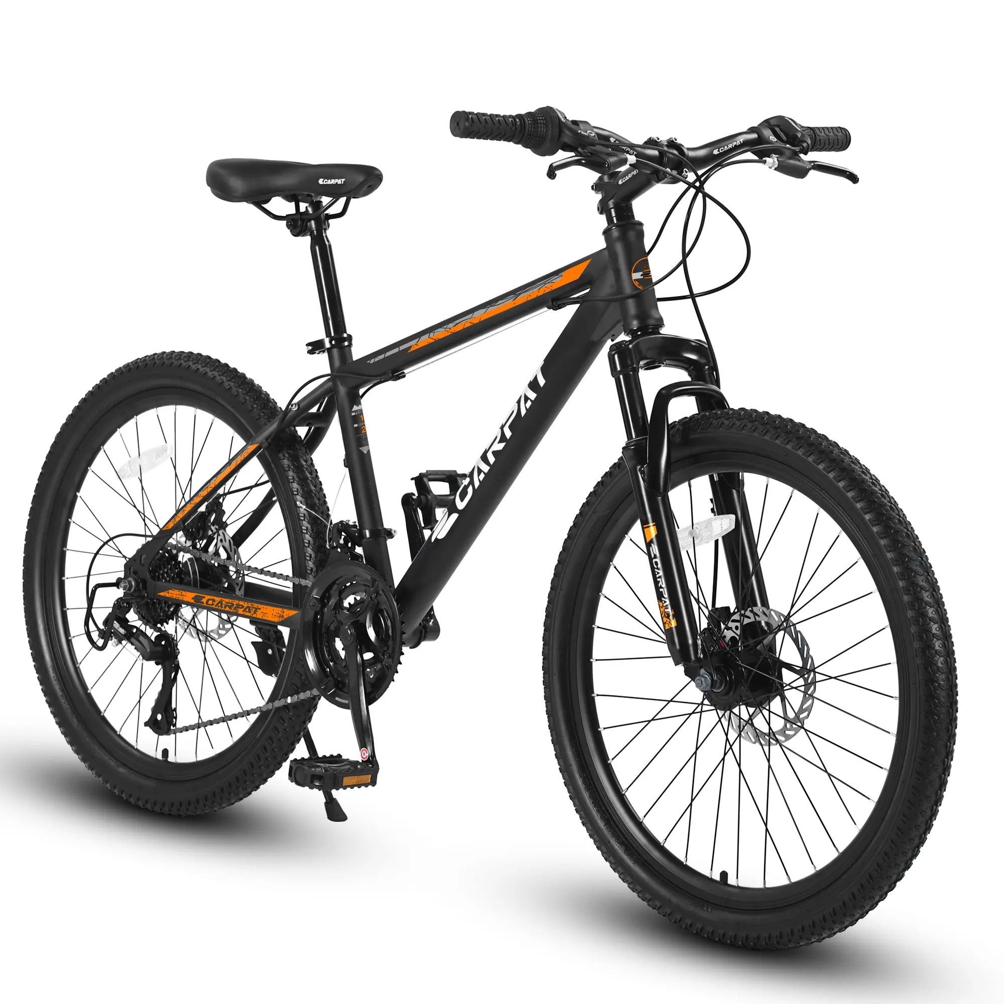 26-Inch Steel Mountain Bike, 21-Speed Shimano Shifter, Dual Suspension Steel Frame, Great Braking System, Adjustable Ergonomic Seat, Neon Blue for Forest Paths, 85% Assembled, Dual Suspension Fork, Mountain Bikes, Elecony, 12 Months, Highways