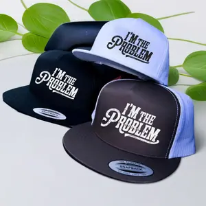 I'm The Problem Snapback Trucker Hat, Uni Men Women's Accessories, Gift For Friends/Family Trendy baseball cap