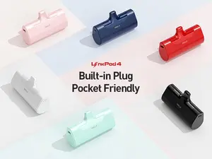 iWALK Small Portable Charger 4500mAh Ultra-Compact Power Bank Cute Battery Pack Compatible with iPhone 14/14 Pro Max/13/13 Pro Max/12/12 Pro Max/11 Pro/XS Max/XR/X/8/7/6/Plus Airpods and Black