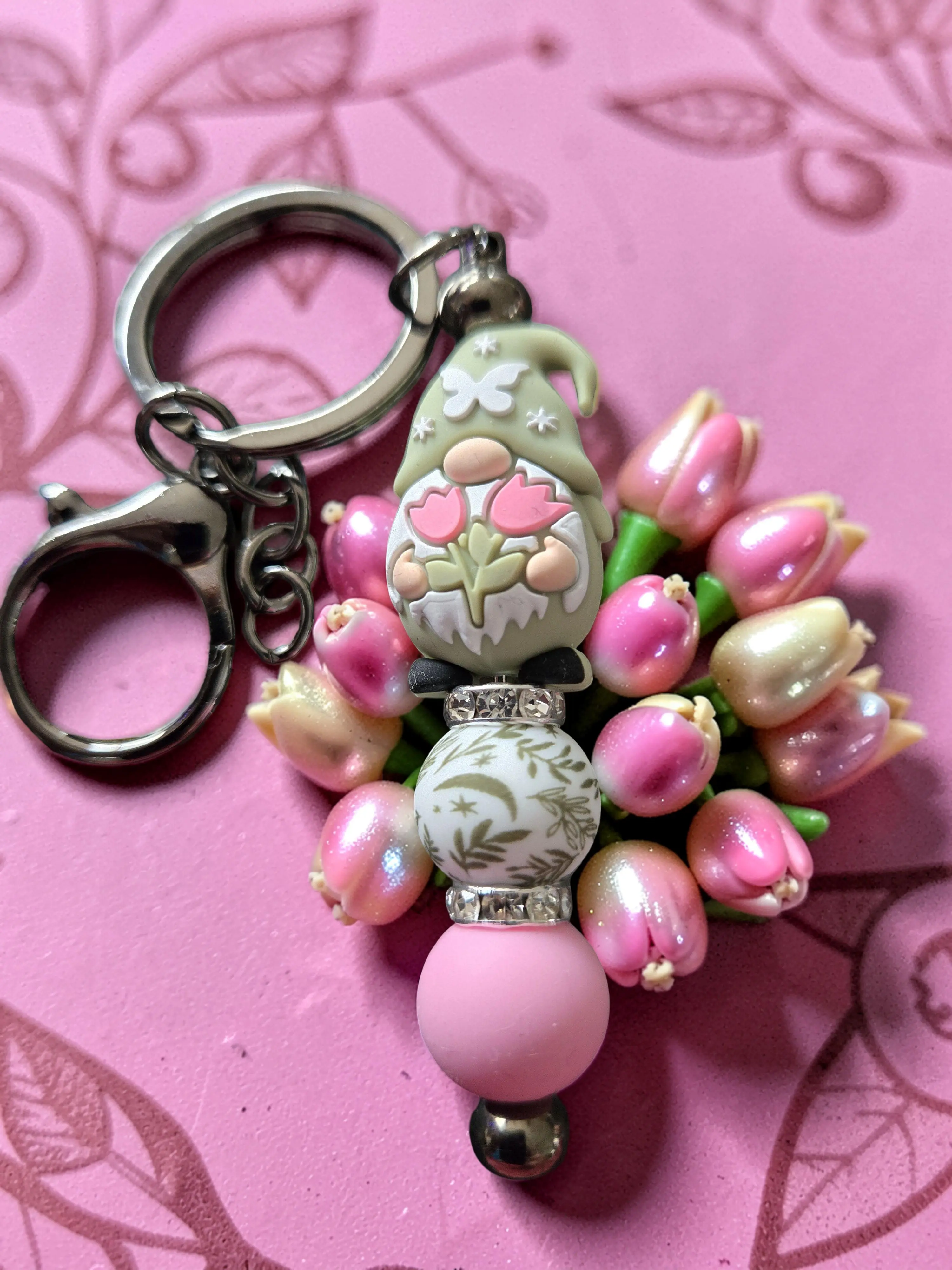 Gnome's Garden Keychain