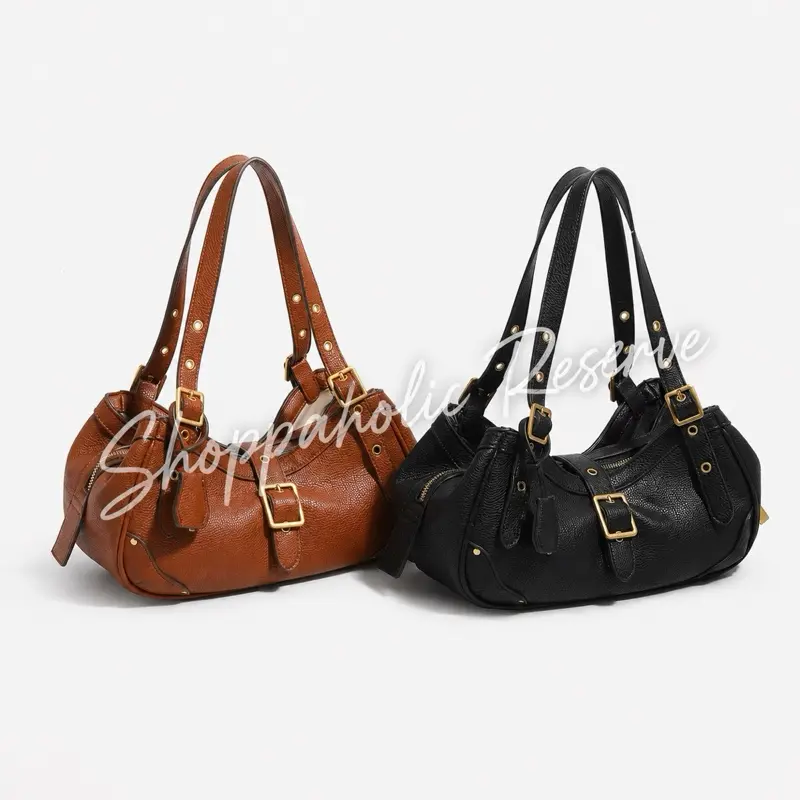 Rider Shoulder Bag in Black Rider Shoulder Bag in Black
