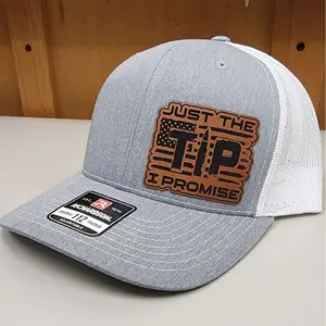 Just The TIP I Promise Leather Patch Hat