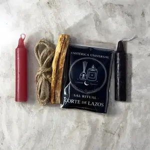 Set Ritual Corte de Lazos •	Cord-Cutting Ritual Set
