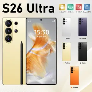2026 Upgraded S26 Ultra 5G Unlocked Phone | 12GB+512GB | Android 15 | 6.99" HD Screen | 78MP+108MP Camera | 8000mAh | Built-in Pen | Dual SIM
