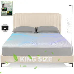 Grounding Sheets  Size,Earth Grounded Fitted Bed Sheet 10% Pure  Fiber + 90%  Cotton, Bed Grounding Kit with grounding Cord for Improved Sleep & Wellness(Gray, - 80"x78"x15")