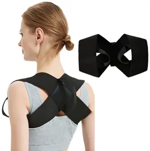 Posture Corrector for Shoulder & Back Pain Relief - Adjustable Upper Back Brace w/ Breathable Mesh (M-2XL Fits 120-215 lbs), Comfortable Posture Support for Men & Women