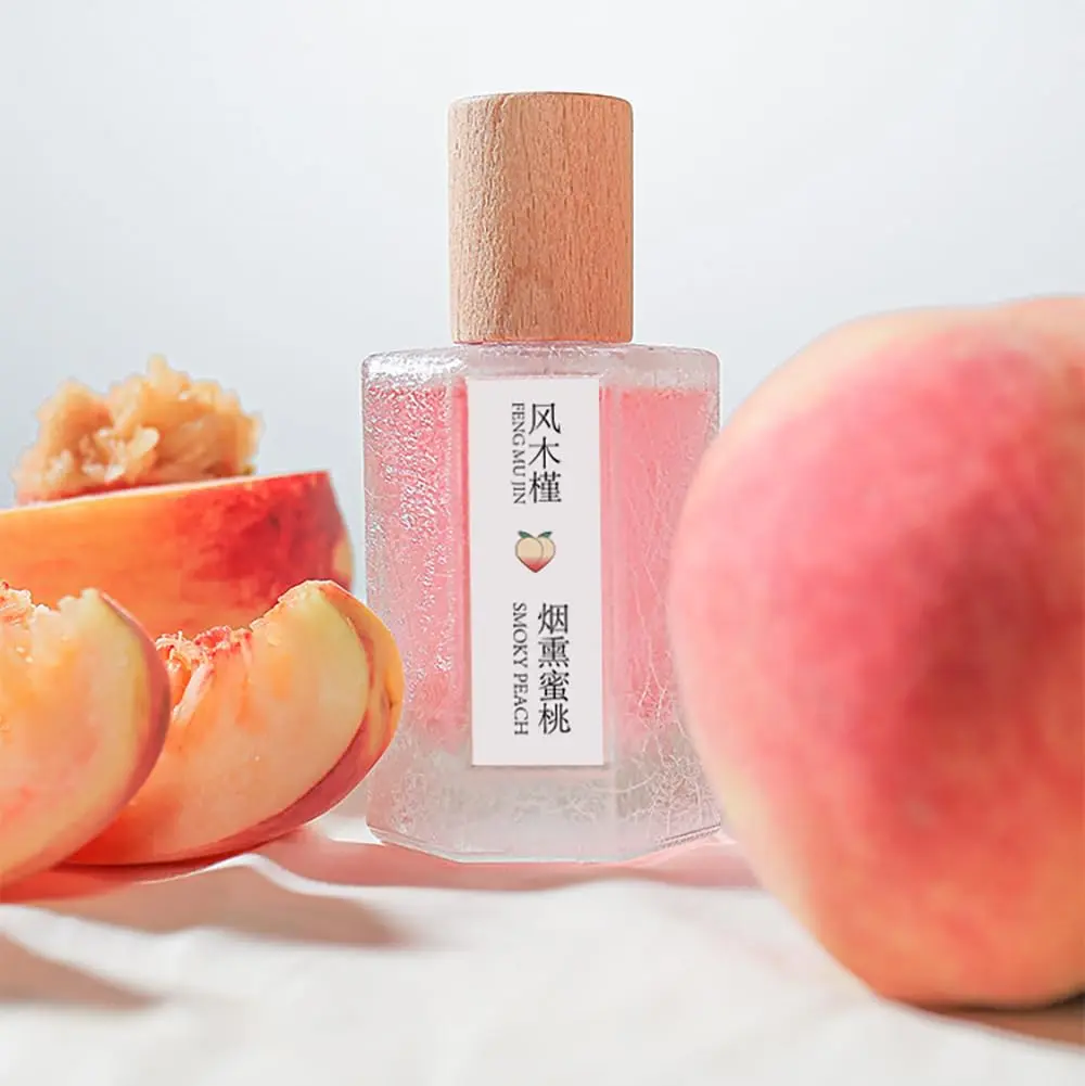Peach Scented Fragrance Spray 50ml - 2026 New, Long-Lasting Refreshment | Fruit, Woody & Floral Notes | Confident & Elegant Women's Perfume (Peach)