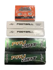 PYT - (2) 23 Hobby Leaf Trinity Football Boxes - (1) Leaf Collective Football Blaster Box - (2) 2 Hobby Leaf PayDirt Football Boxes - 5 Box Break 001