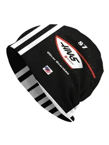 Oliver Bearman Skullies Beanies Caps Oliver Bearman Thin Hat Autumn Spring Bonnet Hats Men Women's Hip Hop Ski Cap