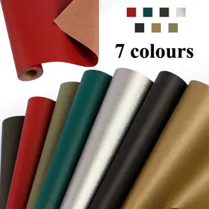 43cm/17" x 300cm/118", 500cm/197", 1000cm/394" Double-Sided Kraft Wrapping Paper Roll, Reversible Solid Color Gift Wrap for DIY Crafts
