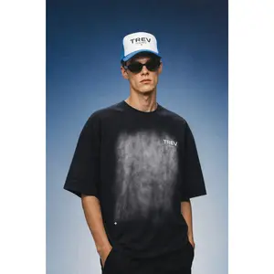 TREV Curated Unisex Club's Owner Vintage Patch Washed T-Shirt